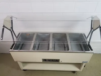 152-0377 Duke OPAH-4HF-M 4 Well Warmer Hot Buffet Bar