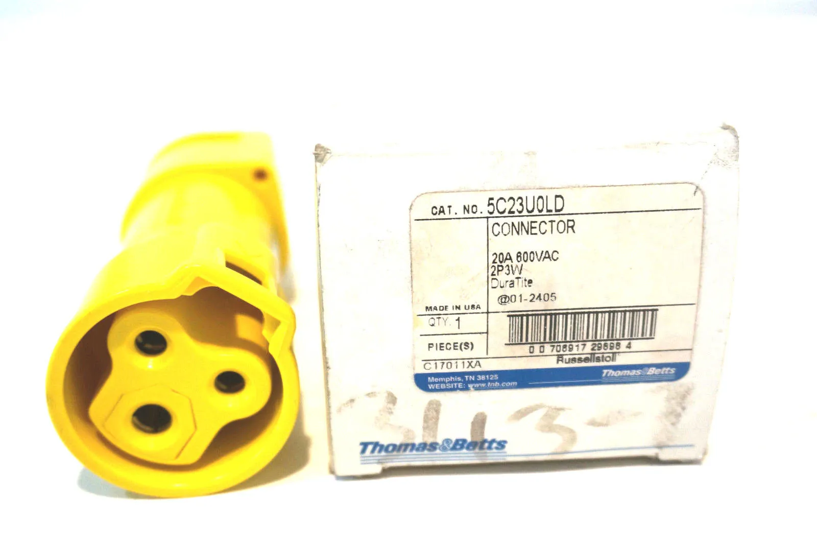 NEW THOMAS & BETTS 5C23U0LD CONNECTOR