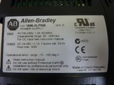 USED ALLEN BRADLEY 1606-XLP50E SER A