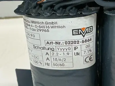 USED EMB WITTLICH PU93+GL93