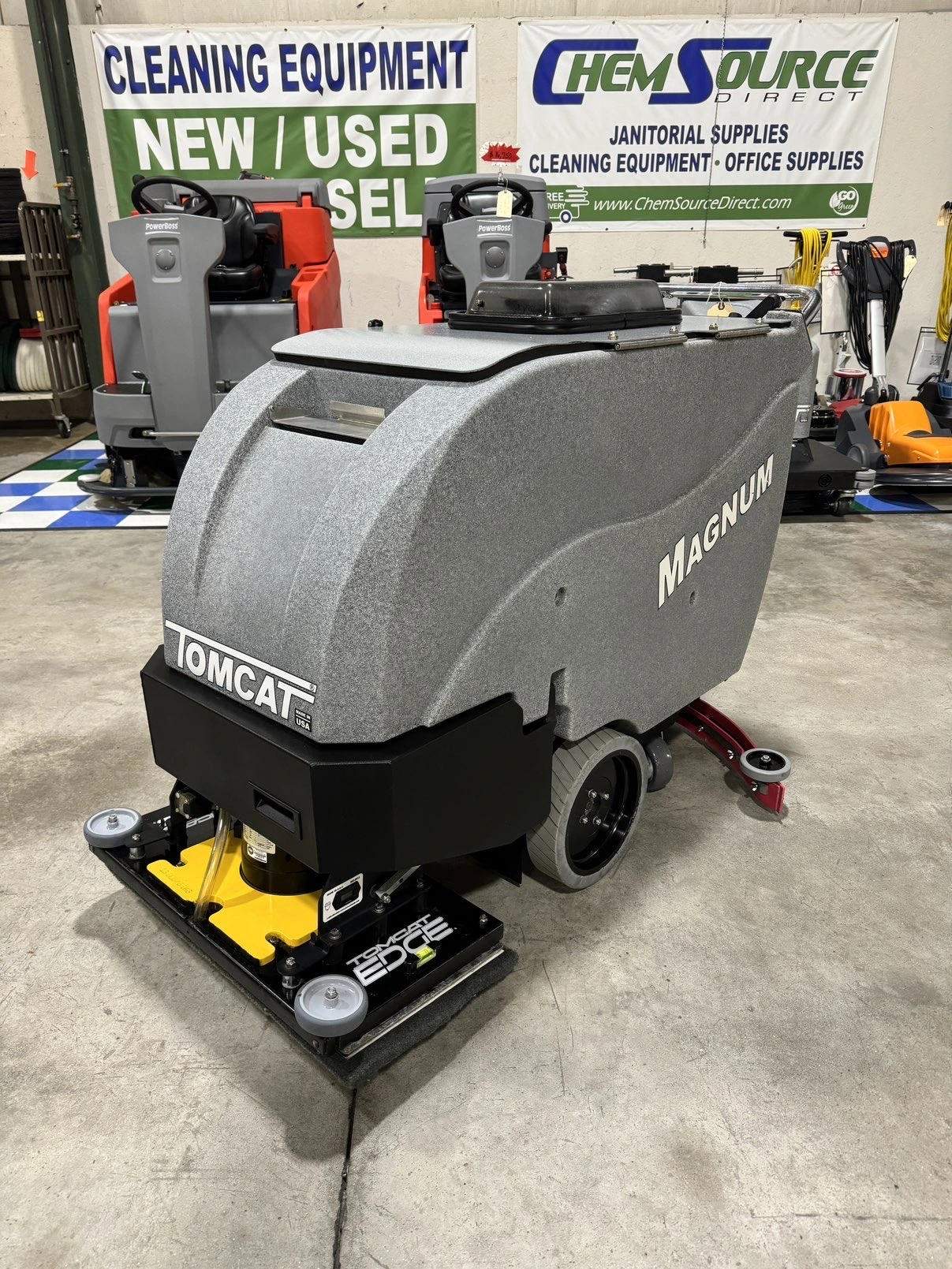 Tomcat Magnum 28 Edge Walk-Behind Scrubber Refurbished