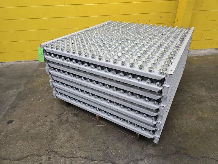 Used HYTROL ROLLER BALL TRANSFER  CONVEYOR Roller Conveyors Wisconsin US | Packer City Sales #1298021
