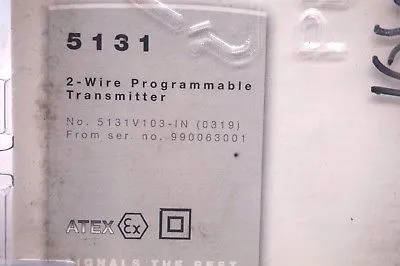 NEW PR ELECTRONICS 5131A B PROGRAMMABLE TRANSMITTER 5131AB