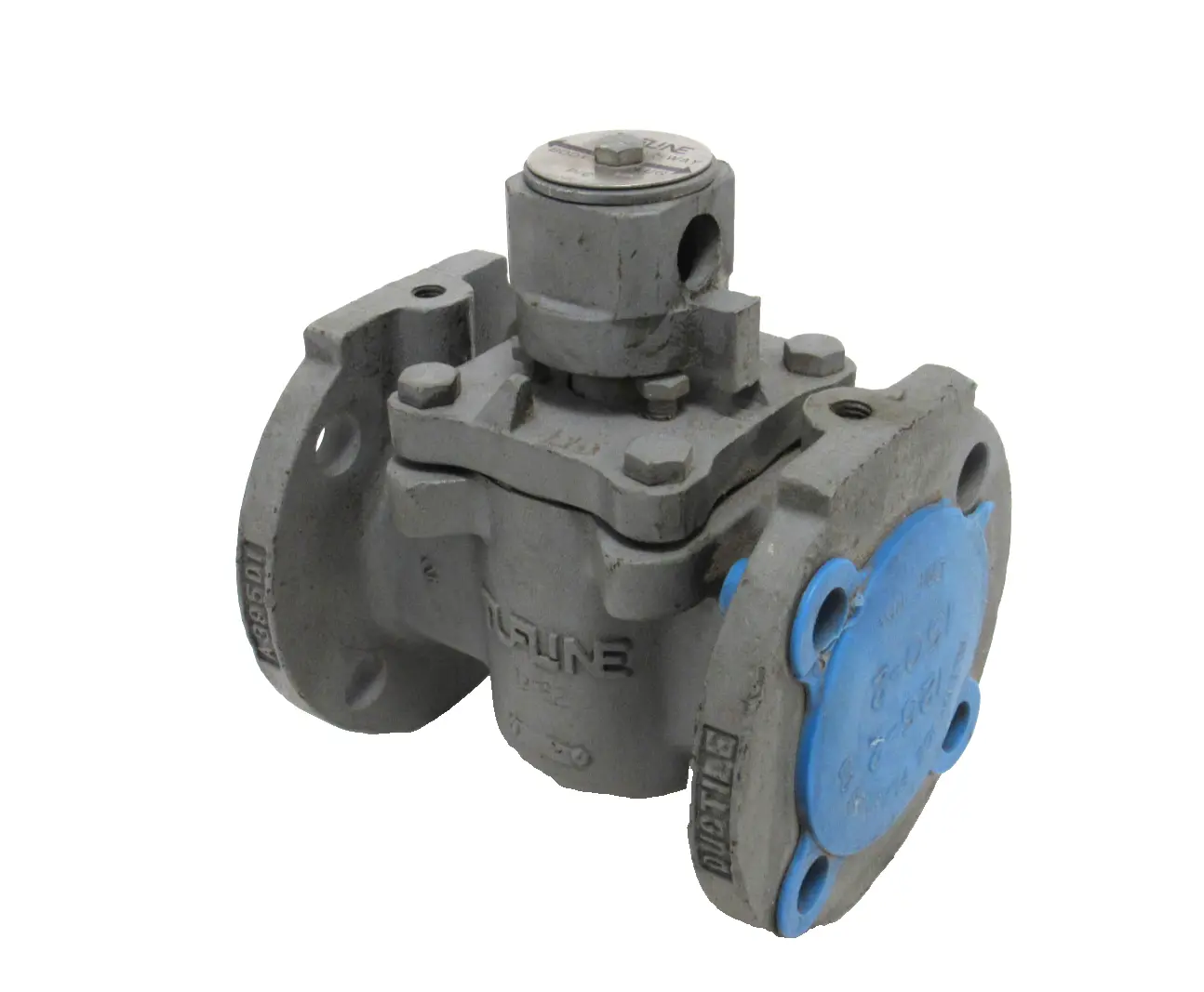 NEW TUFLINE J-A182 FLANGED PLUG VALVE 2"