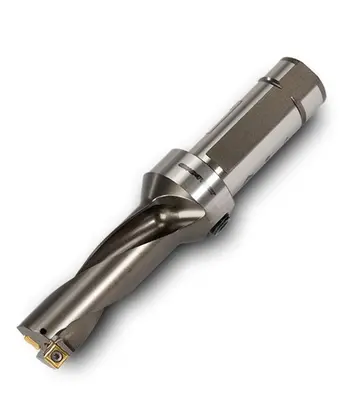 Ingersoll 1.375" Coolant Thru Indexable Drill 1.25" Shank QR0349105N6R02 (LOC2242)