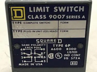USED SQUARE D 9007-C62F