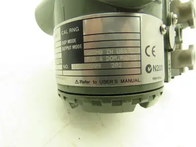 Yokogawa EJA110A-EHS4B-92NA/FF1/D1 Pressure Transmitter 2300PSI 10.5-42VDC