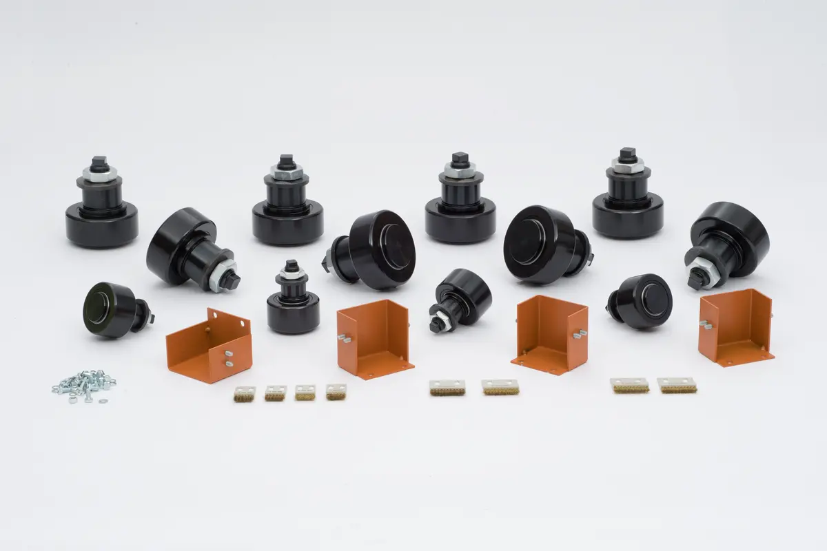 KUKA Rollers, centric roller at top