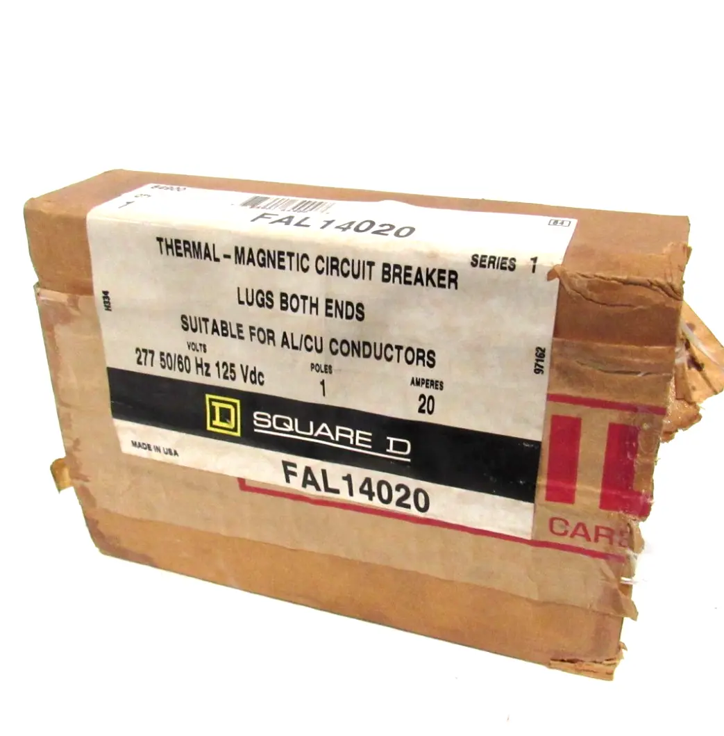 NEW SQUARE D FAL14020 CIRCUIT BREAKER 1P 20A