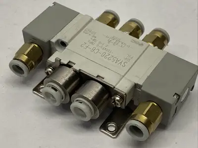 SYA5220-C6-F2 | SMC  Air Pilot Valve Body Ported 5-Port - For parts or not working