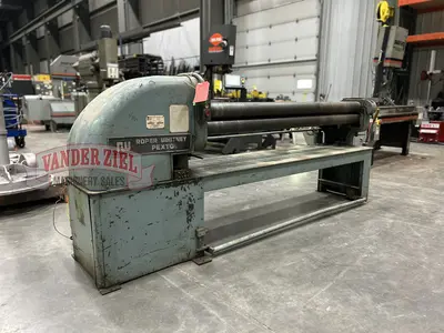 Used ROPER WHITNEY PF 4-74 Plate Bending Rolls including Pinch Michigan US | Vander Ziel Machinery Sales #483021