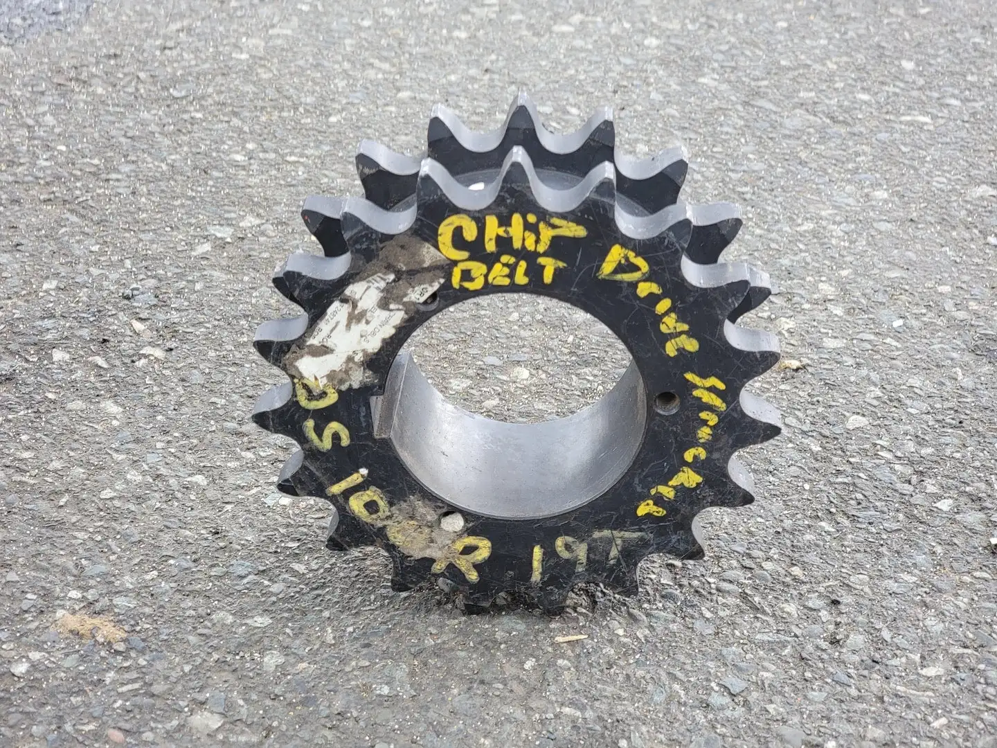 Roller Chain Sprocket HDS100R19, Double Single