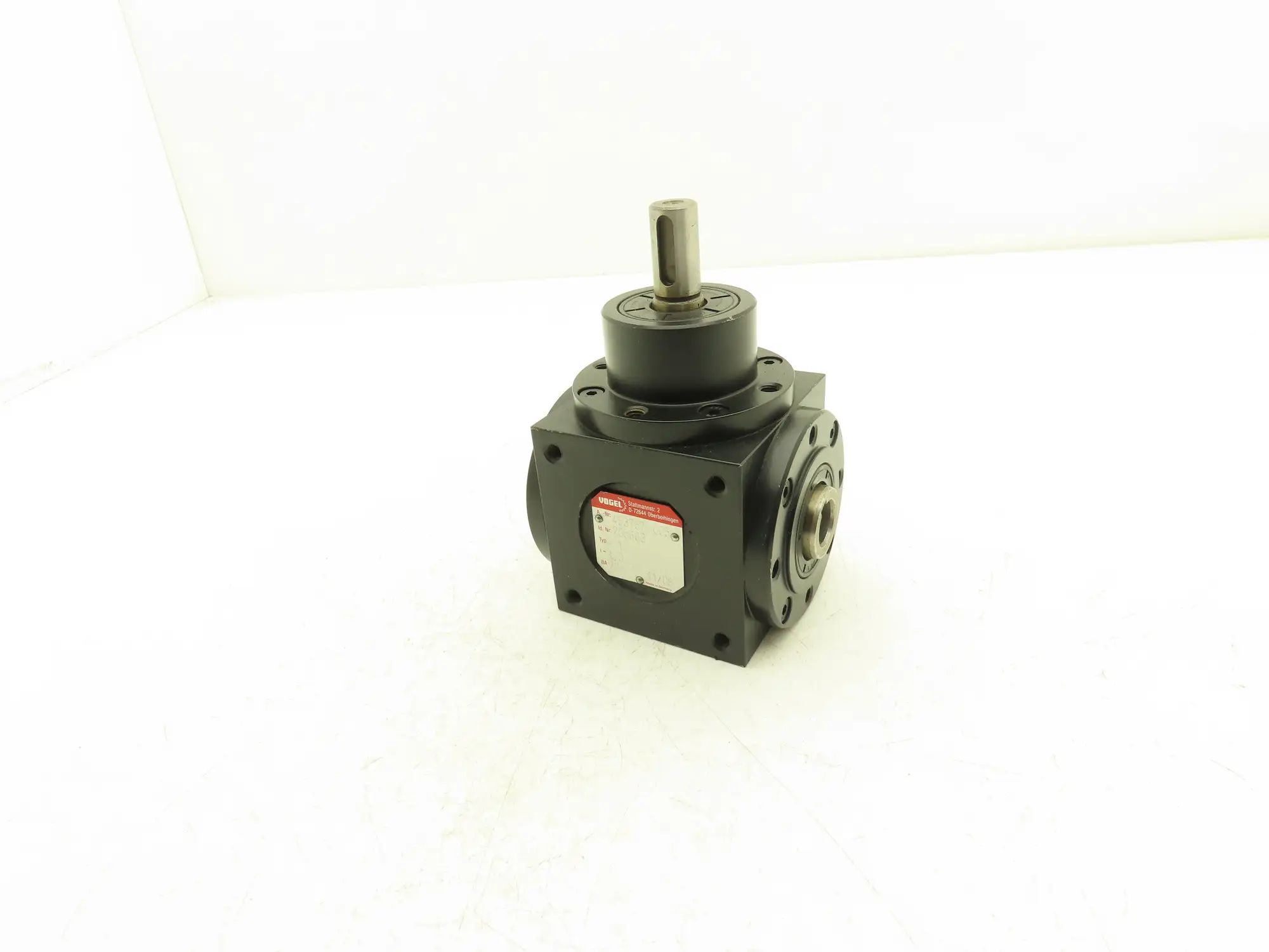 Vogel H1 Bevel Gear Drive 1:1 Gearbox 18mm Hollow Shaft Output