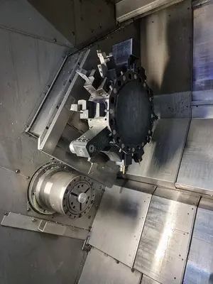 USED DMG GILDEMEISTER SPRINT 65 LINEAR + IEMCA BARFEEDER