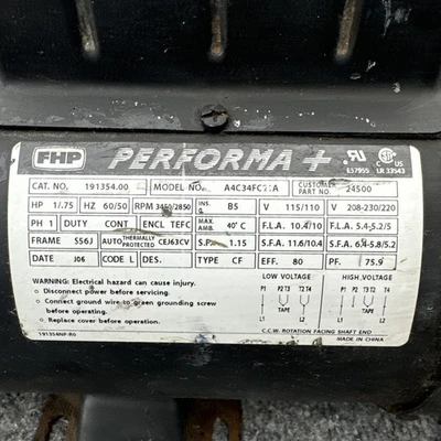 Used Performa+ A4C34FC21A A.C. Motors California US | Davliegogo LLC #1706629