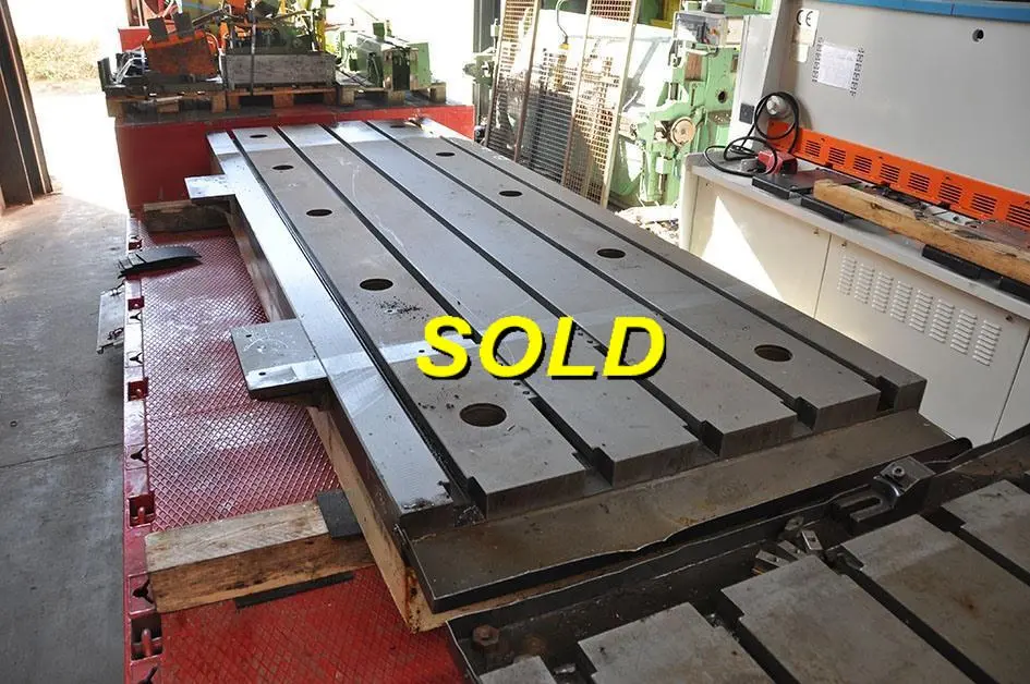 T-slot Table 4200 x 1500 x 340 mm