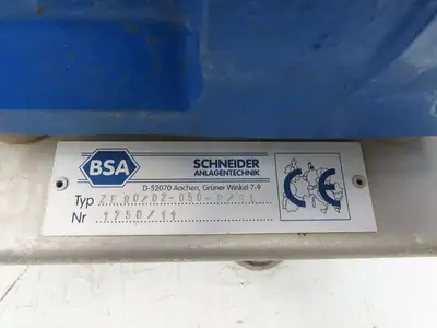 BSA ZE90/02-050-R/SL Sanitary Food Process Gear Pump 2" Tri-Clamp 2.2kw 460V 3PH