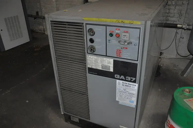 Used ATLAS-COPCO GA 37 Rotary Screw & Sliding Vane Air Compressors BE | Apt International N.V #361127