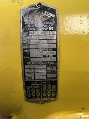 Used REULAND ELECTRIC 254 Industrial Controls Ohio US | Surplus Asset Holdings #1364258