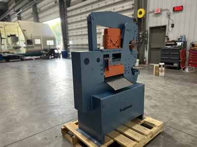 Scotchman 50 Ton Ironworker, Model 50514-EC with LED Lighting, 480 Volt / 3 Phase