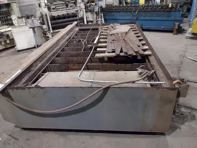 8' X 15' WATERJET TANK / PLASMA CUTTING TABLE: STOCK #23334
