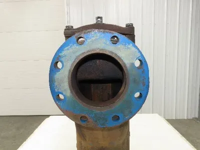 Hayward Eaton Model 72 Simplex 6" Inline Basket Strainer Cast Iron Flanged