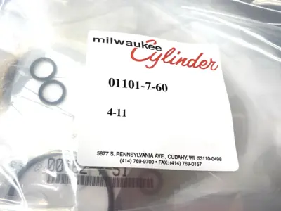 New | in-Stock Milwaukee Cylinder Repair Kit, Rebuild Kit Parts (Hydraulics and Pneumatics) Michigan US | Maverick Industrial Sales #1402196