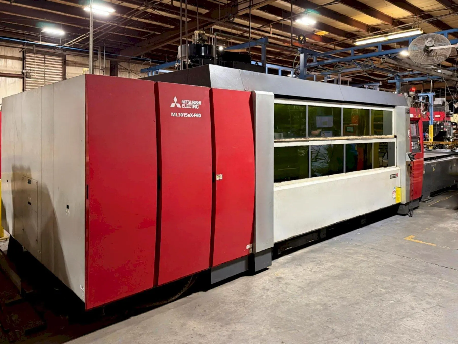 Used 2016 MITSUBISHI ML3015EX-F60 Laser Cutters Illinois US | Machine Factory Outlet #1279058