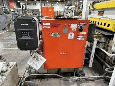 48" X 14 GA ROWE & HERR-VOSS CUT TO LENGTH CTL LINE: STOCK #22752