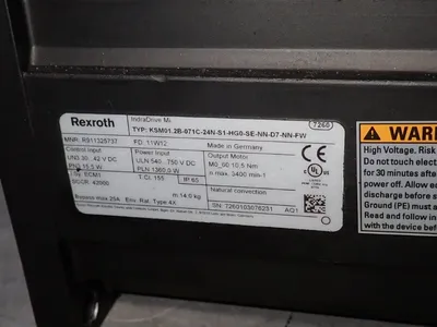 USED REXROTH KSM01.2B071C24NS1HG0SENND7NNFW