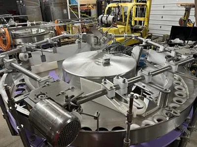 USED TEN BRINK ENGINEERING & CONSLUTING ROTARY POCKET FILLER 48 POCKET