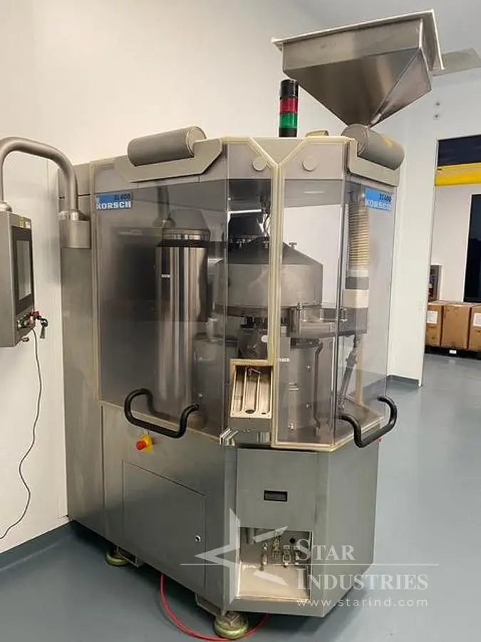 Used 2002 KORSCHE XL 400 Tablet Presses | Star Industries #1253365