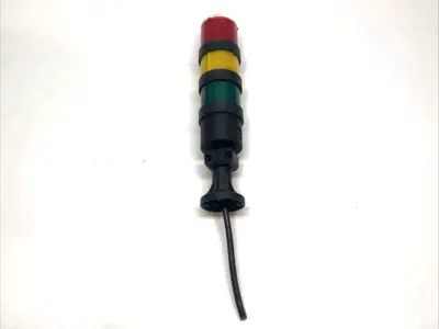USED SCHNEIDER ELECTRIC HARMONY MULTICOLOR 3 STACK INDICATOR LIGHT TOWER