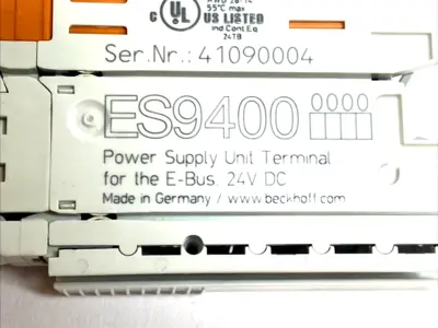 USED BECKHOFF ETHERCAT POWER SUPPLY TERMINAL 24VDC 2A 10A CONTACTS
