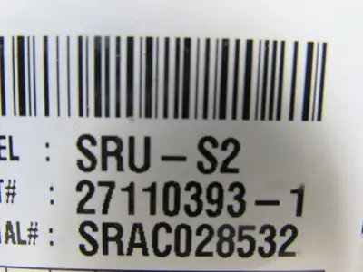 Tranax 27110393-1 SRU-S2 ATM Thermal Receipt Printer Assembly 2"