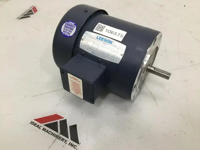 Used LEESON ELECTRIC CO C6T34FC42A Motors (misc) | Ideal Machinery #661110