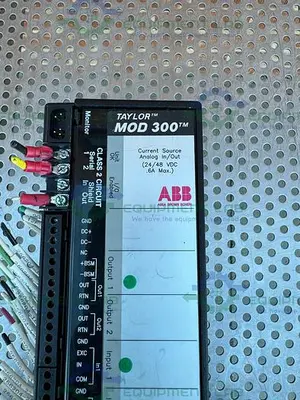 USED TAYLOR ABB MOD 3000 DISTRIBUTED CONTROL SYSTEM 24/48 VDC, CLASS 2 CIRCUIT