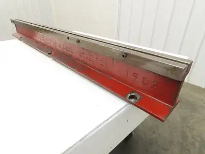 Press Brake Die Extension 5-1/2" Rise 1/2" Tang 2-1/2"W x 58"L