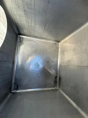 Tank, 350 Gallon, 316 Stainless Steel, LiquiTote, #5991126
