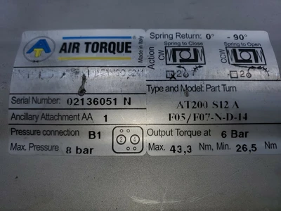 USED AIR TORQUE AT200 S12A