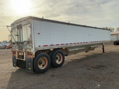 Used 1986 TIMPTE 40' SUPER HOPPER Grain Hopper Trailers Michigan US | Miedema Asset Management Group #1579900