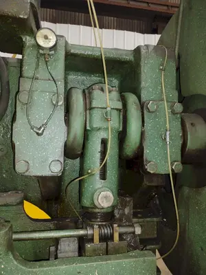 80 TON ROUSSELLE MODEL #8B-48 GAP FRAME PUNCH STAMPING PRESS, 6" STROKE: STOCK #20727