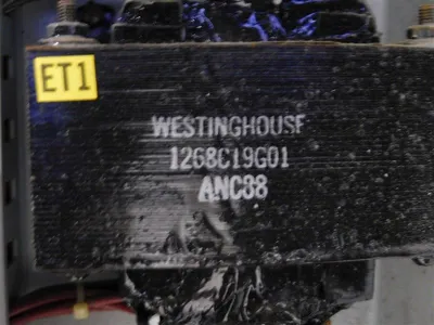 Westinghouse ATSBM30600XJ Automatic Transfer Switch 5T1291 600A 480V 3Ph Used