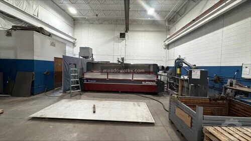 Used 2016 WATERJET CORPORATION SUPREMA DX.612 Waterjet Cutters Illinois US | Meadoworks #1492115