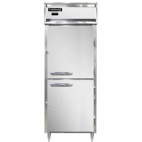 Continental DL1WE-HD Full Height Insulated Heated Cabinet W/ (15) Pan Capacity, 208-230v/1ph