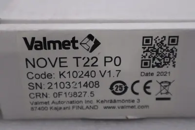 VALMET NOVE T22 P0/ K10240 V1.7 NSMP - NEW IN BOX - STOCK 1784CC