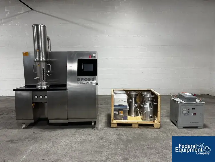Used Glatt Glatt GPCG2 LabSystem Fluid Bed Dryer Fluid Bed Dryers Ohio US | Federal Equipment Company #678058