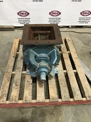 Wm Meyer 12 x 12 HD Rotary Air Lock Feeder Valve Steel