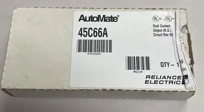New | in-Stock RELIANCE ELECTRIC 45C66A Industrial Controls Ohio US | Surplus Asset Holdings #1233787