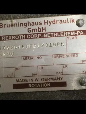 USED BRUENINGHAUS HYDROMATIK AA10VS045DFR1/31RPKC62N00